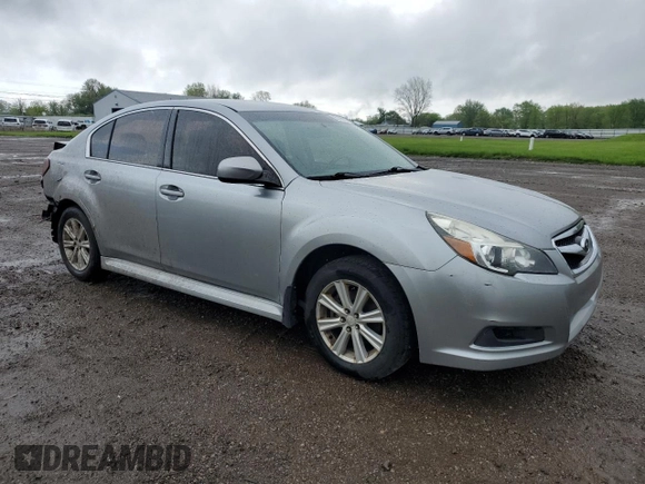 2010 Subaru Legacy Premium All-Weather Anniversary with VIN 4S3BMAC64A1233457, listed as a Copart auction lot 55796215 with 237,735 mi miles and Salvage title. Bid and sale history available at DreamBid. Image 4.