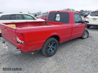 2000 Ford Ranger XL with VIN 1FTYR10C7YTA56021, listed as a IAAI auction lot 41545907 with 319,850 mi miles. Bid and sale history available at carsss.com. Image 4.