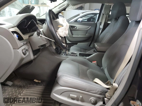 2017 Chevrolet Traverse LS with VIN 1GNKRFKD0HJ202206, listed as a Copart auction lot 49322785 with 81,559 mi miles and Salvage Title. Bid and sale history available at carsss.com. Image 7.