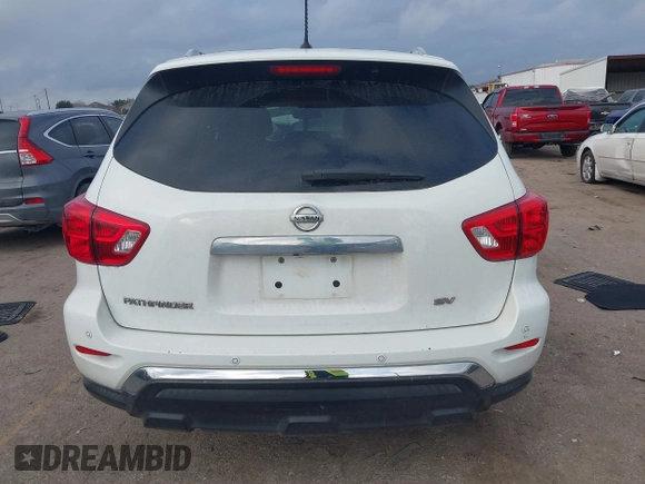 2017 Nissan Pathfinder Platinum with VIN 5N1DR2MN0HC609829, listed as a IAAI auction lot 41500505 with 185,271 mi miles. Bid and sale history available at carsss.com. Image 17.