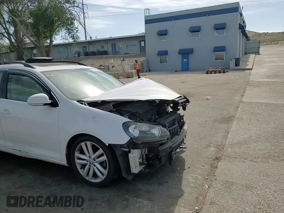 2012 Volkswagen Jetta TDI w/Sunroof with VIN 3VWPL7AJ3CM624072, listed as a Copart auction lot 60469855 with Not provided miles and Salvage title. Bid and sale history available at DreamBid. Image 14.