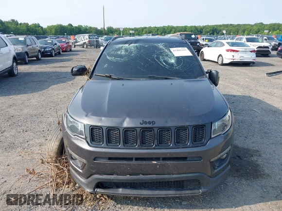 2018 Jeep Compass Latitude with VIN 3C4NJDBB0JT395844, listed as a IAAI auction lot 42405343 with 140,220 mi miles and . Bid and sale history available at DreamBid. Image 12.