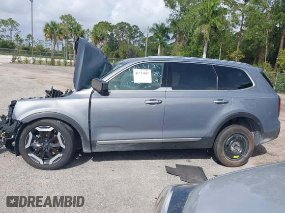 2024 Kia Telluride EX with VIN 5XYP34GC3RG442064, listed as a IAAI auction lot 41731887 with 35,835 mi miles and . Bid and sale history available at DreamBid. Image 14.