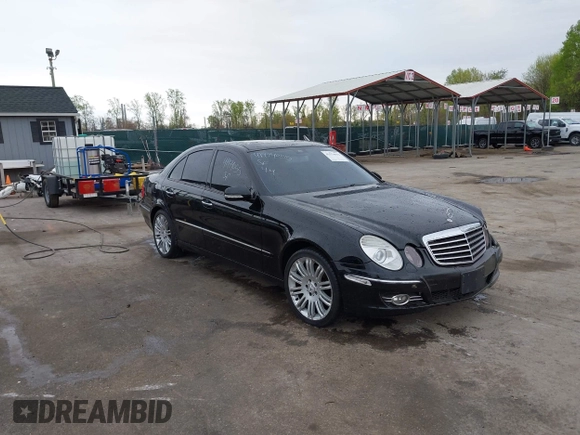 2007 Mercedes-Benz E 350 with VIN WDBUF87X77X215456, listed as a IAAI auction lot 41974055 with 106,164 mi miles and . Bid and sale history available at carsss.com. Image 1.