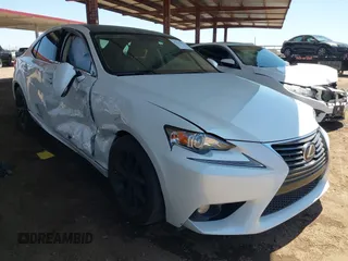 2014 Lexus IS 250 with VIN JTHBF1D21E5032683, listed as a IAAI auction lot 42575617 with 46,634 mi miles and . Bid and sale history available at DreamBid. Image 1.