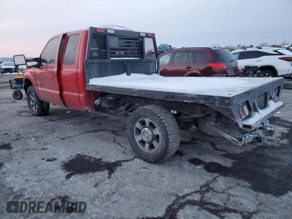 2011 Ford F-250 XL with VIN 1FT7X2BT2BEC32781, listed as a Copart auction lot 42215145 with Not Provided miles and Salvage Title. Bid and sale history available at DreamBid. Image 2.