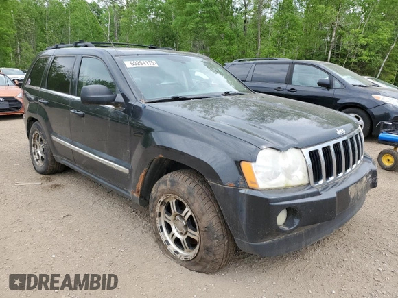 2005 Jeep Grand Cherokee Limited with VIN 1J4HR58205C509775, listed as a Copart auction lot 60254175 with Not provided miles and Clean title. Bid and sale history available at DreamBid. Image 4.