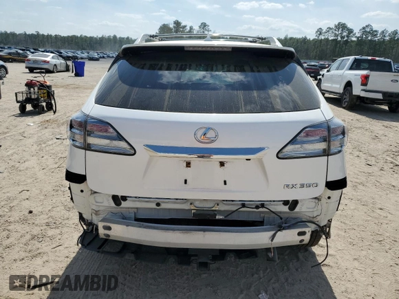 2012 Lexus RX 350 with VIN 2T2ZK1BA5CC079300, listed as a Copart auction lot 48739285 with 187,512 mi miles and Salvage Title. Bid and sale history available at DreamBid. Image 6.