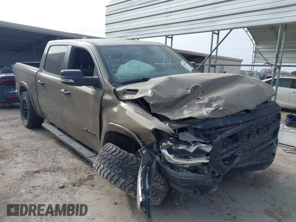 2020 Ram 1500 Big Horn with VIN 1C6SRFFT0LN301093, listed as a IAAI auction lot 41607746 with 65,223 mi miles and . Bid and sale history available at DreamBid. Image 1.