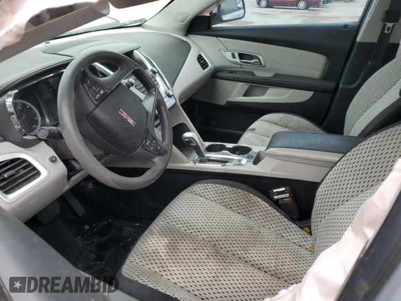 2013 GMC Terrain SLE with VIN 2GKALMEK3D6247981, listed as a Copart auction lot 57521575 with Not provided miles and Salvage title. Bid and sale history available at DreamBid. Image 7.