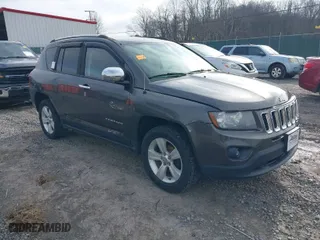 2014 Jeep Compass Sport with VIN 1C4NJDBB5ED828618, listed as a IAAI auction lot 41516115 with 103,805 mi miles. Bid and sale history available at carsss.com. Image 1.