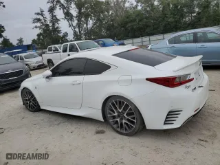 2015 Lexus RC 350 with VIN JTHHE5BC8F5005112, listed as a Copart auction lot 80900024 with 0 mi miles and Salvage Title. Bid and sale history available at carsss.com. Image 2.