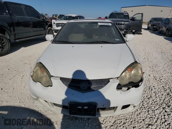 2003 Acura RSX with VIN JH4DC54823C005188, listed as a Copart auction lot 77234364 with Not Provided miles and Clean Title. Bid and sale history available at carsss.com. Image 5.