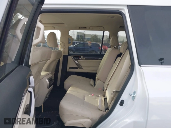 2021 Lexus GX with VIN JTJAM7BX6M5289404, listed as a IAAI auction lot 41695616 with 57,737 mi miles. Bid and sale history available at carsss.com. Image 8.