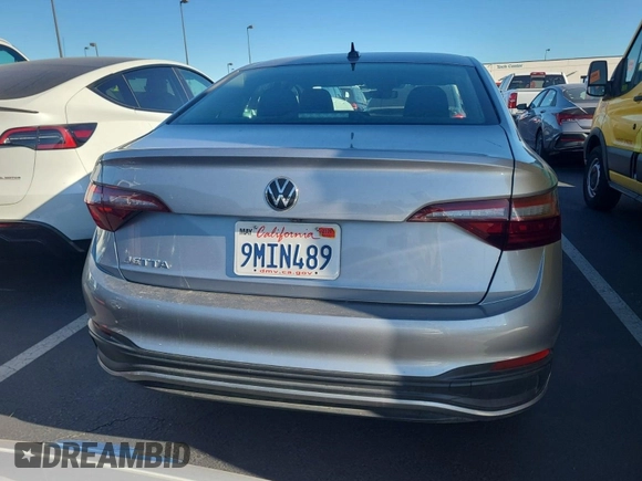 2024 Volkswagen Jetta S with VIN 3VW5M7BU6RM073190, listed as a IAAI auction lot 42844463 with 33,096 mi miles and . Bid and sale history available at DreamBid. Image 53.