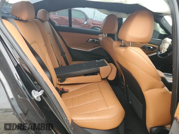 2020 BMW 3 Series M340i with VIN 3MW5U7J01L8B26649, listed as a Copart auction lot 62209814 with 49,731 mi miles and Salvage Title. Bid and sale history available at carsss.com. Image 10.