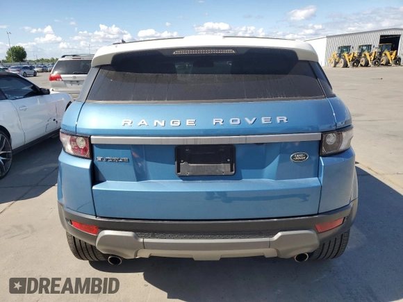 2014 Land Rover Range Rover Evoque Pure Plus with VIN SALVP2BG3EH895993, listed as a Copart auction lot 56411675 with 82,755 mi miles and Salvage title. Bid and sale history available at DreamBid. Image 6.