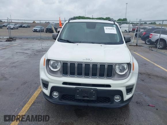 2020 Jeep Renegade Limited with VIN ZACNJBD12LPL42952, listed as a IAAI auction lot 42361858 with 54,058 mi miles and . Bid and sale history available at DreamBid. Image 6.