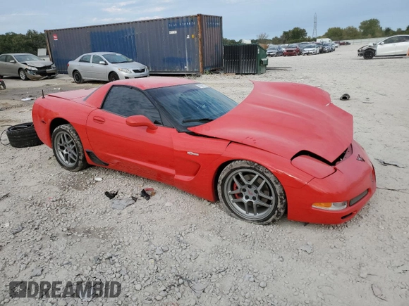 2002 Chevrolet Corvette Z06 with VIN 1G1YY12S525105616, listed as a Copart auction lot 70928164 with 72,381 mi miles and Non Repairable. Bid and sale history available at carsss.com. Image 4.