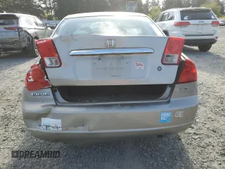2003 Honda Civic LX with VIN 2HGES16563H533111, listed as a Copart auction lot 55695945 with 85,750 mi miles and Salvage Title. Bid and sale history available at DreamBid. Image 6.
