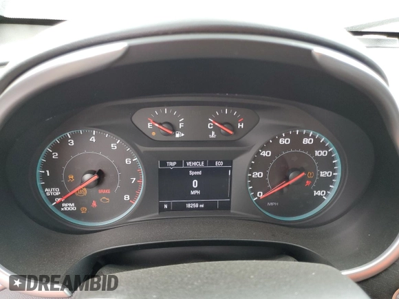 2024 Chevrolet Malibu LT with VIN 1G1ZD5ST5RF242009, listed as a Copart auction lot 53167705 with 18,259 mi miles and Salvage Title. Bid and sale history available at DreamBid. Image 9.