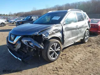 2017 Nissan Rogue SL with VIN 5N1AT2MV5HC796893, listed as a IAAI auction lot 41533857 with 72,218 mi miles. Bid and sale history available at carsss.com. Image 17.