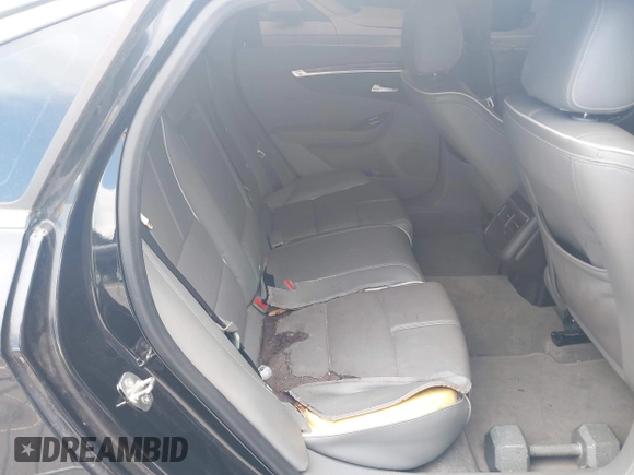 2017 Chevrolet Impala Premier with VIN 1G1145S35HU188539, listed as a IAAI auction lot 39875841 with 101,036 mi miles and . Bid and sale history available at DreamBid. Image 8.