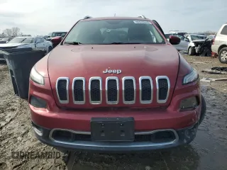 2017 Jeep Cherokee Limited with VIN 1C4PJMDB5HW520136, listed as a Copart auction lot 46643605 with 153,997 mi miles and Salvage Title. Bid and sale history available at carsss.com. Image 5.