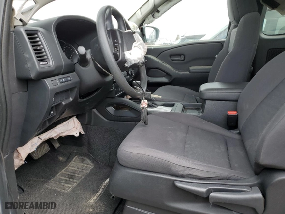 2023 Nissan Frontier S with VIN 1N6ED1CM9PN606440, listed as a Copart auction lot 54537205 with 58,103 mi miles and Salvage Title. Bid and sale history available at carsss.com. Image 7.