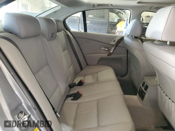 2005 BMW 5 Series 545i with VIN WBANB33555CN64643, listed as a Copart auction lot 50546775 with 159,751 mi miles and Salvage Title. Bid and sale history available at carsss.com. Image 10.