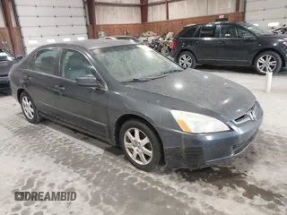 2005 Honda Accord EX-L z VIN 1HGCM66585A077631, wystawiony jako IAAI lot #42533988 z przebiegiem 261 594 mil mil oraz . Historia ofert i sprzedaży dostępna na DreamBid. Obrazek 1.