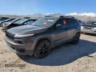 2016 Jeep Cherokee Altitude with VIN 1C4PJMAB3GW317104, listed as a Copart auction lot 50328385 with 161,234 mi miles and Salvage title. Bid and sale history available at DreamBid. Image 1.
