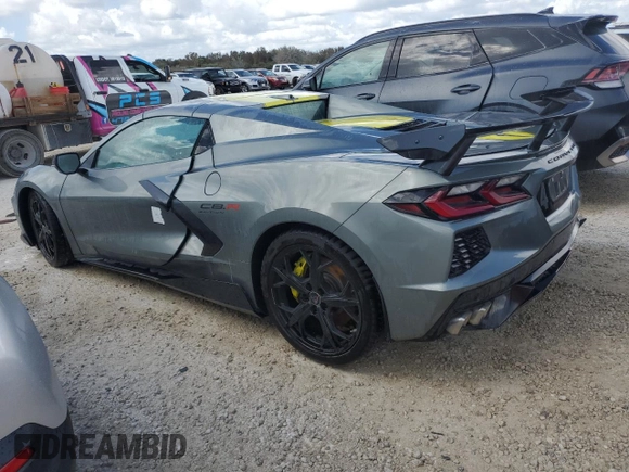 2022 Chevrolet Corvette 3LT with VIN 1G1YC3D49N5106278, listed as a Copart auction lot 75053144 with 0 mi miles and Salvage Title. Bid and sale history available at carsss.com. Image 2.
