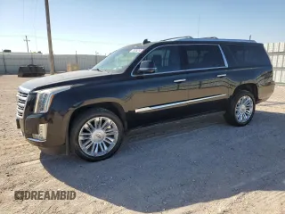2016 Cadillac Escalade ESV Platinum z VIN 1GYS4KKJ8GR164594, wystawiony jako Copart lot #78328214 z przebiegiem 154 242 mil mil oraz Czysty tytuł • Clean title. Historia ofert i sprzedaży dostępna na DreamBid. Obrazek 1.