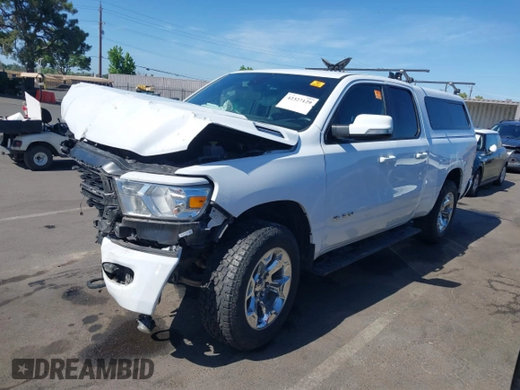 2022 Ram 1500 Big Horn with VIN 1C6SRFBT9NN397346, listed as a IAAI auction lot 42327129 with Not provided miles and . Bid and sale history available at DreamBid. Image 17.