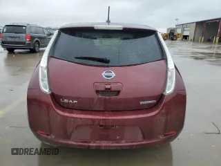 2016 Nissan LEAF S with VIN 1N4BZ0CPXGC313658, listed as a Copart auction lot 40262153 with 48,274 mi miles. Bid and sale history available at carsss.com. Image 6.
