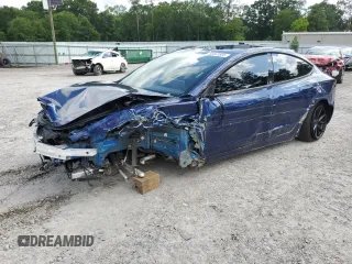 2023 Tesla Model 3 with VIN 5YJ3E1EA6PF692248, listed as a Copart auction lot 58831805 with 18,607 mi miles and Salvage title. Bid and sale history available at DreamBid. Image 1.