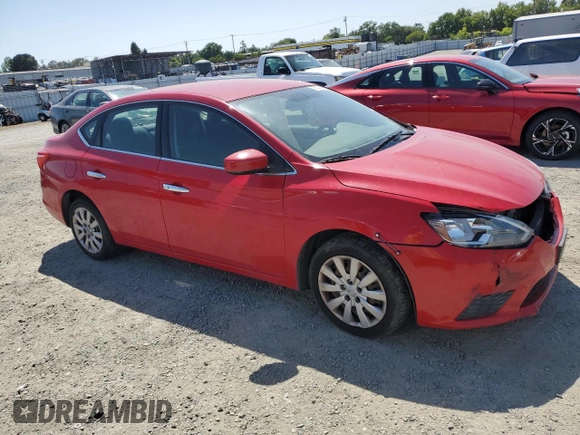 2017 Nissan Sentra SV with VIN 3N1AB7AP6HL696108, listed as a Copart auction lot 55524655 with 135,896 mi miles and Clean Title. Bid and sale history available at carsss.com. Image 4.