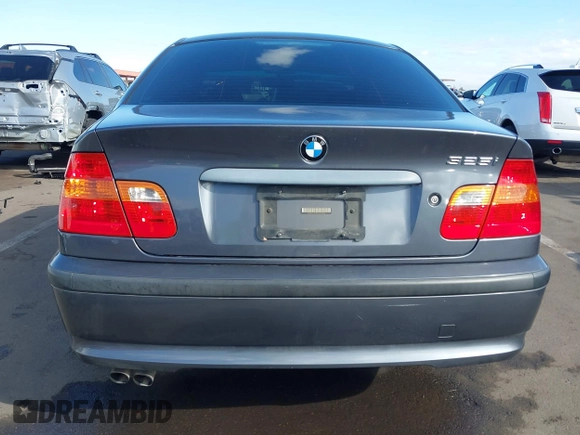 2002 BMW 3 Series 325i with VIN WBAET37482NG74460, listed as a IAAI auction lot 41712972 with 176,762 mi miles. Bid and sale history available at carsss.com. Image 16.