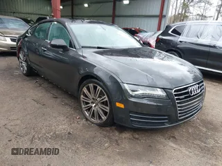 2015 Audi A7 3.0 TDI Premium Plus with VIN WAUWMAFC4FN034666, listed as a IAAI auction lot 41708296 with 101,744 mi miles. Bid and sale history available at carsss.com. Image 1.
