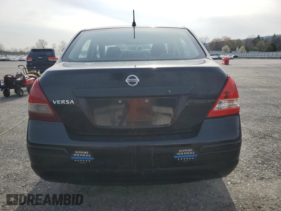 2010 Nissan Versa 1.6 with VIN 3N1CC1AP2AL353742, listed as a Copart auction lot 51812995 with 171,690 mi miles and Salvage title. Bid and sale history available at DreamBid. Image 6.