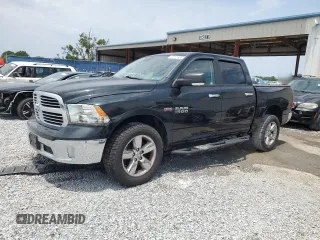 2017 Ram 1500 Big Horn with VIN 1C6RR7LT8HS593058, listed as a Copart auction lot 57911635 with 122,725 mi miles and Salvage title. Bid and sale history available at DreamBid. Image 1.