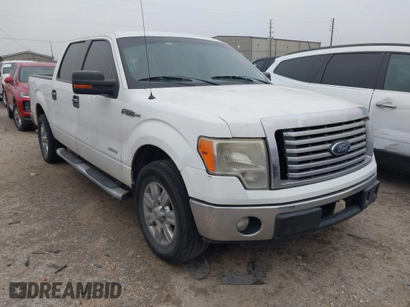 2012 Ford F-150 XL with VIN 1FTFW1CT0CFA15412, listed as a IAAI auction lot 41693392 with 340,759 mi miles. Bid and sale history available at carsss.com. Image 1.
