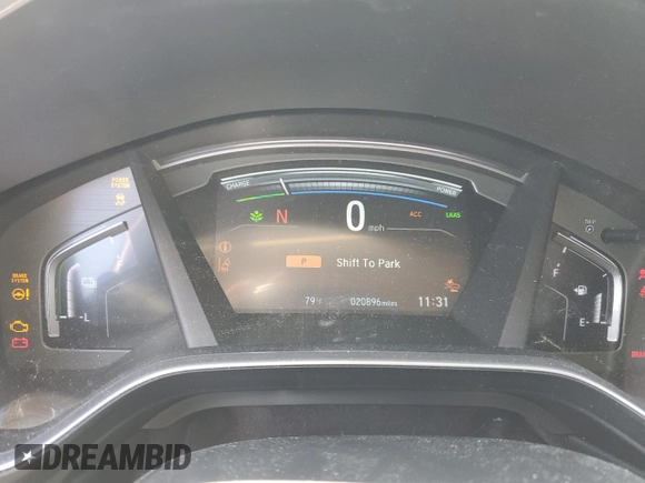 2022 Honda CR-V Touring z VIN 5J6RT6H93NL058303, wystawiony jako Copart lot #56411375 z przebiegiem 20 896 mil mil oraz Szkoda całkowita • Salvage title. Historia ofert i sprzedaży dostępna na DreamBid. Obrazek 9.