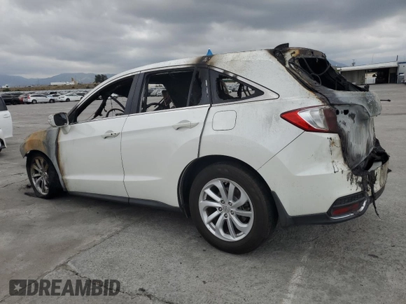 2017 Acura RDX Technology with VIN 5J8TB3H50HL016624, listed as a Copart auction lot 54770795 with Not Provided miles and Non Repairable. Bid and sale history available at DreamBid. Image 2.