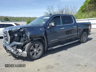 2019 GMC Sierra 1500 SLT z VIN 1GTU9DED2KZ129513, wystawiony jako Copart lot #54532755 z przebiegiem 69 513 mil mil oraz Szkoda całkowita • Salvage title. Historia ofert i sprzedaży dostępna na DreamBid. Obrazek 1.
