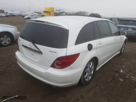 2006 Mercedes-Benz R-Class 3.5L with VIN 4JGCB65E76A020324, listed as a Copart auction lot 81591954 with 0 mi miles and Non Repairable. Bid and sale history available at carsss.com. Image 4.