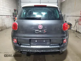 2014 FIAT 500L Easy with VIN ZFBCFABH4EZ015157, listed as a Copart auction lot 53184395 with 111,873 mi miles and Clean Title. Bid and sale history available at carsss.com. Image 6.
