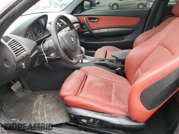 2012 BMW 1 Series 135i with VIN WBAUC9C5XCVM13083, listed as a Copart auction lot 47452225 with 81,786 mi miles and Salvage title. Bid and sale history available at DreamBid. Image 7.