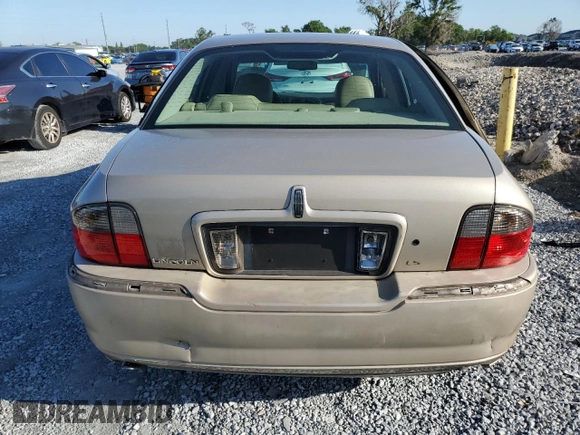 2006 Lincoln LS Sport z VIN 1LNFM87A16Y619790, wystawiony jako Copart lot #47764985 z przebiegiem 63 517 mil mil oraz Nie do naprawy • Non repairable. Historia ofert i sprzedaży dostępna na DreamBid. Obrazek 6.
